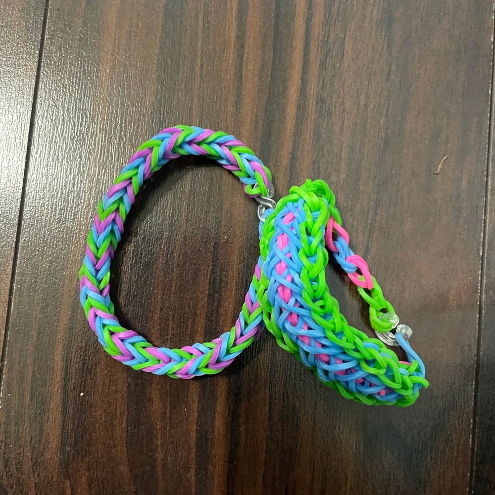 2 Rainbow Loom Bracelets | Brand New